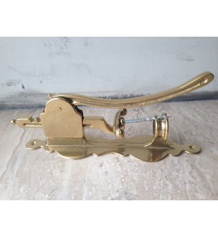 Штопор большой F-813 в блестящей латуни