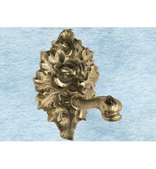 Маска-накладка с водопроводным краном непрерывного потока  ДИММАРКЕТ 0210 латунная