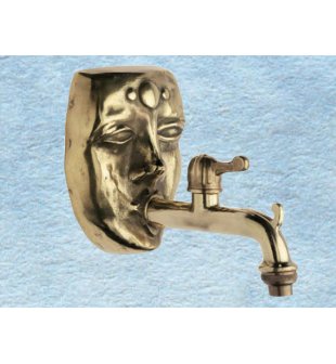 Маска-накладка "Индия" с краном ДИММАРКЕТ 0265 латунная