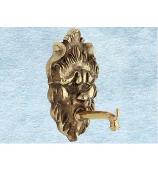 Маска-накладка резная с краном ДИММАРКЕТ 0268 из латуни