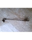 Tрезубец c ручкой голова лошади в состаренной латуни