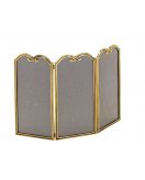 Экран декоративный 01303A для защиты от искр в блестящей и состаренной латуни