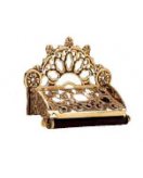 Держатель для кухонных полотенец в блестяще латуни