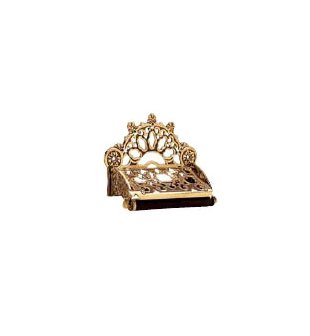 Держатель для кухонных полотенец в блестяще латуни