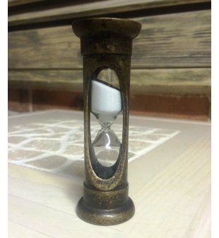 Песочные часы Диммарк 130667, состаренная латунь