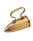 Утюжок декоративный 00281 в состаренной латуни