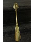 Ложка для обуви Диммарк 00678, состаренная, блестящая латунь