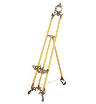 Подставка для картины в блестящей и состаренной латуни