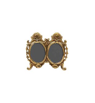 Рамка для фото "Барокко" в состаренной латуни