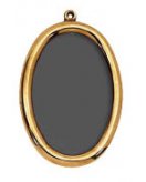 Рамка для фото в блестящей латуни