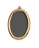 Рамка для фото в блестящей латуни