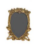 Рамка для фото "Тюльпан" в блестящей латуни