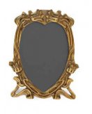 Рамка для фото "Тюльпан" в блестящей латуни