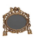 Рамка для фотографий 01095 в блестящей и состаренной латуни