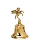 Колокольчик в блестящей латуни