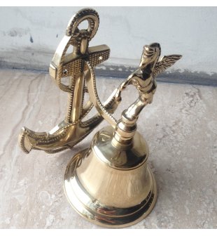 Колокольчик 00247 Диммаркет в блестящей латуни