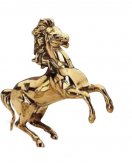Аксессуар "Лошадь" в блестящей латуни