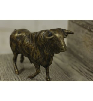 Аксессуар "Бык" в состаренной латуни
