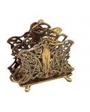 Подставка для писем в состаренной латуни