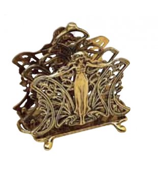 Подставка для писем в состаренной латуни