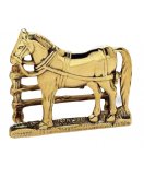 Подставка "Лошадь" в состаренной латуни