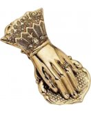 Пресс-папье "Рука" в состаренной латуни