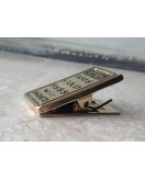 Пресс-папье 00354 в блестящей латуни