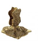 Подставка для спичек в блестящей латуни