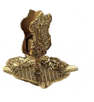 Подставка для спичек в блестящей латуни