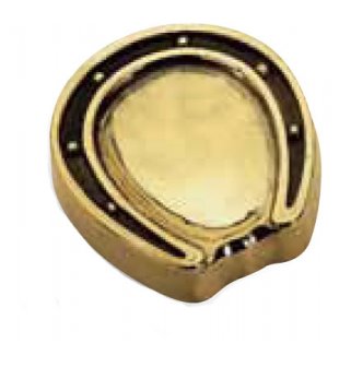 Пепельница в блестящей латуни