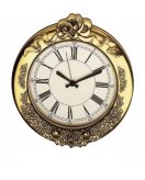 Часы настенные ДИММАРК 01187, состаренная и блестящая латунь