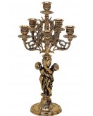 Канделябр шесть свечей ДИММАРК 01122, блестящая латунь