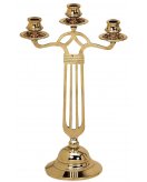 Канделябр три свечи Диммарк 01143, состаренная латунь