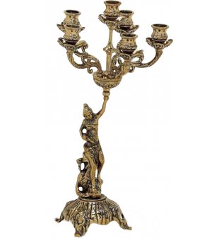 Канделябр Диммарк Амазонка 130198, состаренная латунь