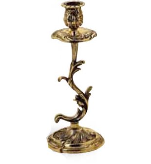 Подсвечник Диммарк 01218, блестящая латунь