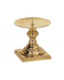 Подсвечник Диммарк 01185, блестящая латунь