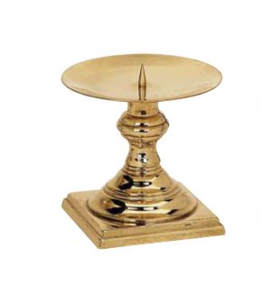 Подсвечник Диммарк 01185, блестящая латунь