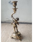 Подсвечник ДИММАРК Путти SX 01337, блестящая, состаренная латунь