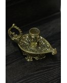 Подсвечник Диммарк Алладин 00128, блестящая латунь