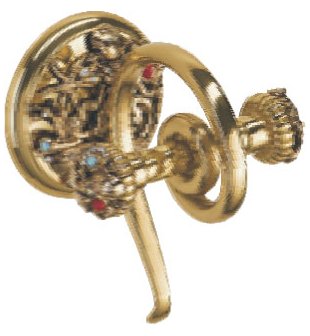 Крючок для ванной (цвет блестящий, декор блестящий) MARE