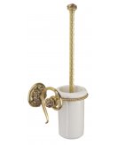 Щеткодержатель настенный (цвет блестящий, декор блестящий) MARE