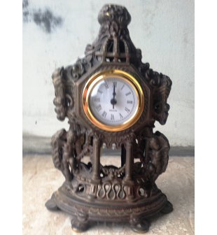 Часы ДИММАРК 516, блестящая латунь