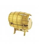 Копилка "Бочка" 1.508 в блестящей латуни