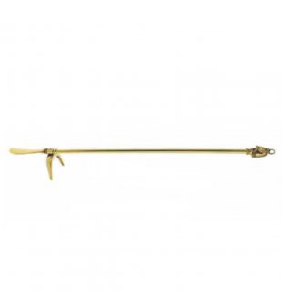 Ложка для обуви 2.183 в блестящей латуни