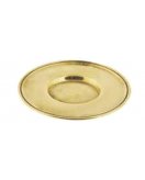 Подставка под кастрюлю в блестящей латуни