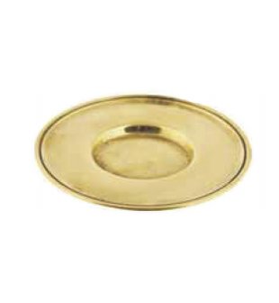 Подставка под кастрюлю в блестящей латуни