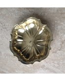 Тарелка глубокая фигурная 3.141 в блестящей латуни