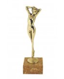 Статуэтка "Танцовщица" 3.150 в блестящей латуни
