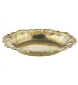 Тарелка глубокая 3.142 в блестящей латуни