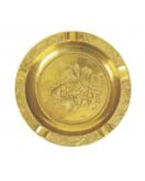 Пепельница diam. в блестящей латуни